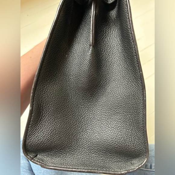 FURLA - Leather - Medium Size - Black satchel handbag - Good condition - Picture 5 of 12